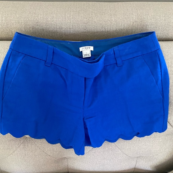 J Crew scalloped hem shorts. Worn 3 times~like new - Picture 5 of 5